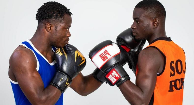 2 boxeurs se font face - Ivoire Foundation