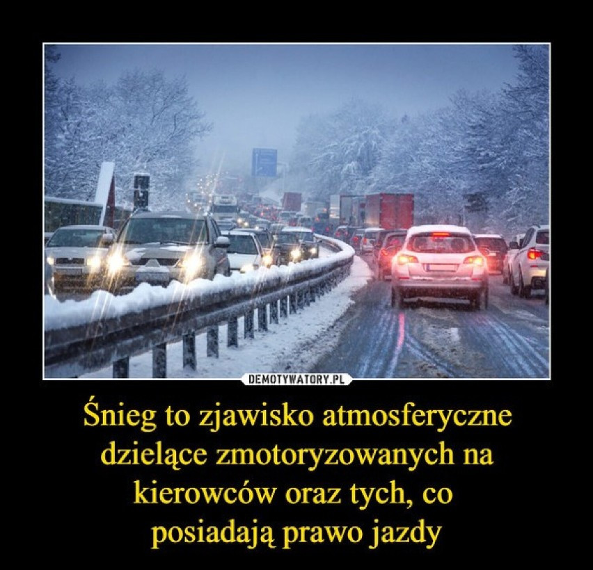 Zima zaskoczyła kierowców