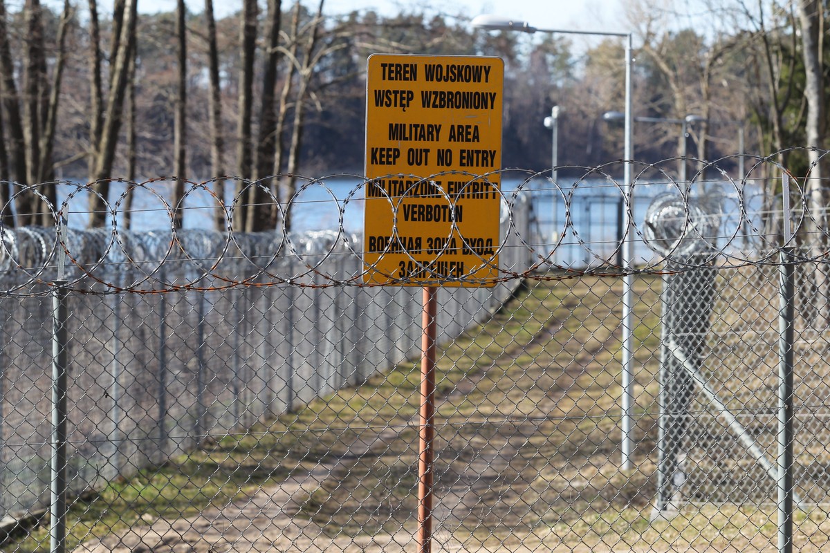 Stare Kiejkuty - teren ośrodka szkolenia Agencji Wywiadu