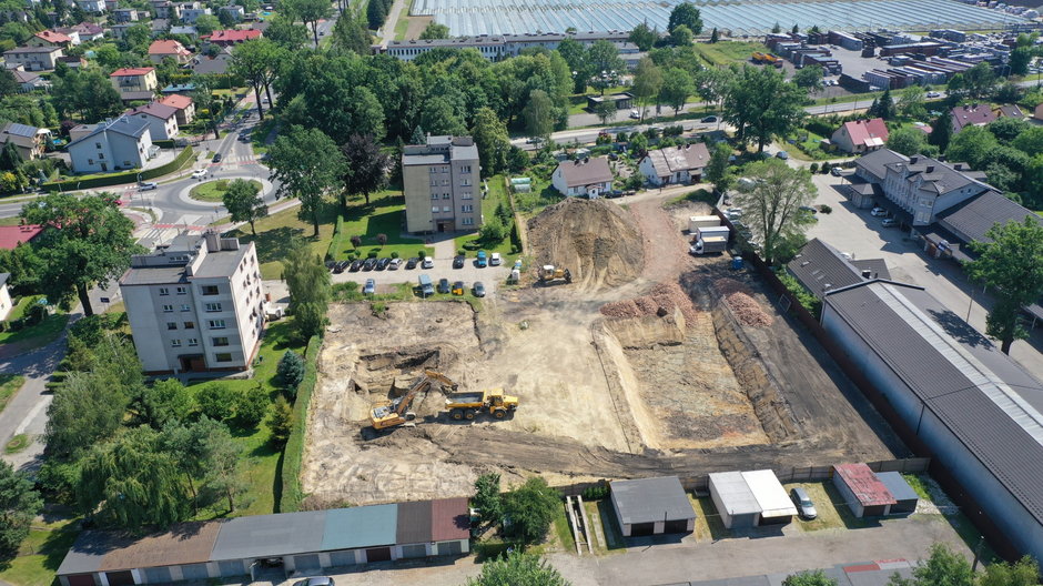 Rozpoczął się pierwszy etap budowy osiedla Luiza w Łące - 27.06.2022