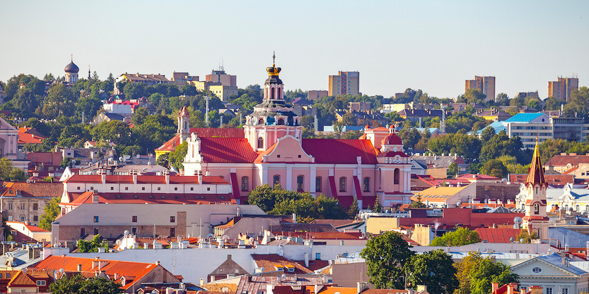 Lithuania's capital, Vilnius, makes the list.