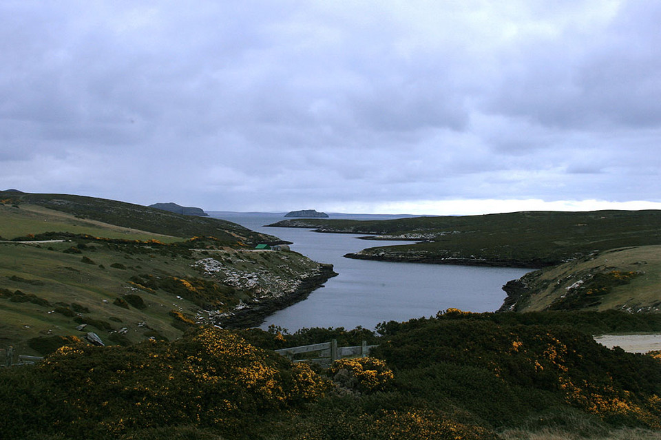 Widok na Rabbit Island i Hummock Island