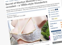 Tajemnica kształtów boskiej Monroe