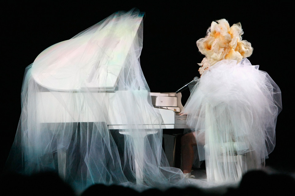 Lady Gaga na Brit Awards 2010