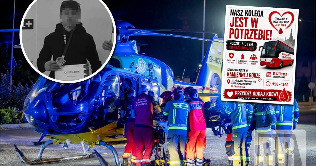 Kamienna Góra jednoczy się: walka 15‑letniego Kacpra po ataku nożem