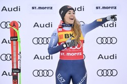 Alpejski PŚ. Goggia najszybsza supergigancie. Czekała na to dwa lata