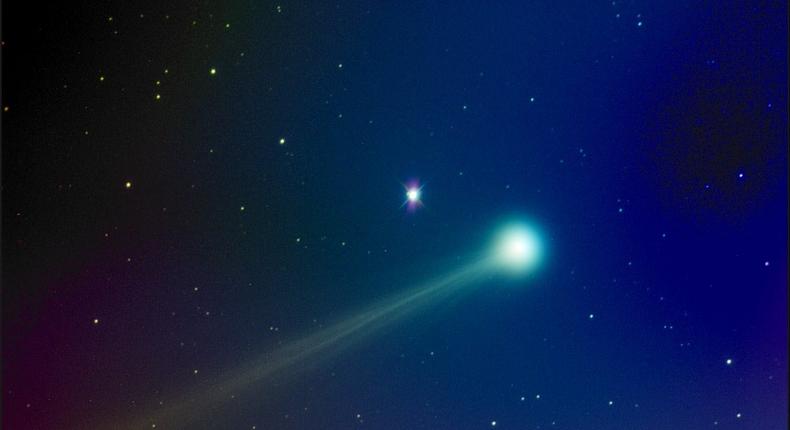 A green comet named C/2022 E3 (ZTF) will be around 26 million miles from earth on February 2, 2022.Mike Hankey