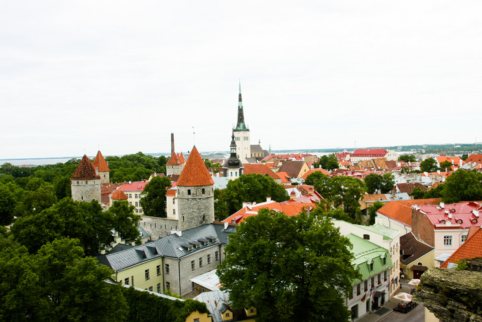 Tallin, panorama miasta