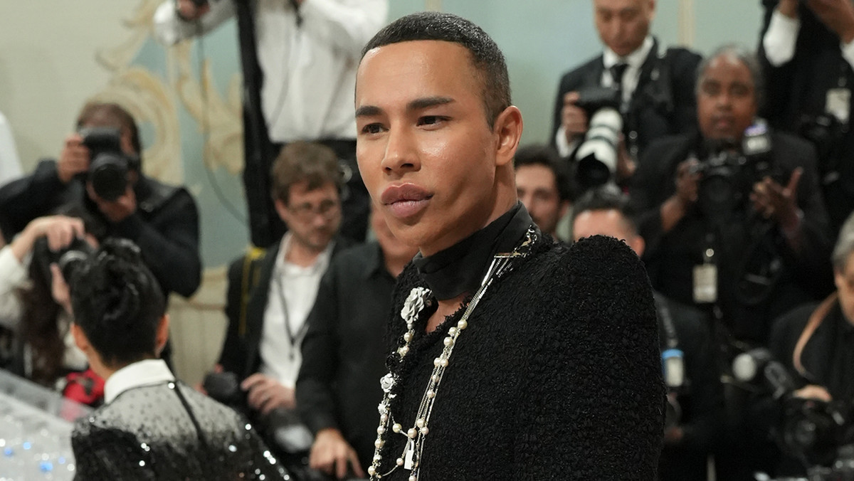 Kolekcja Balmain została skradziona. Olivier Rousteing komentuje