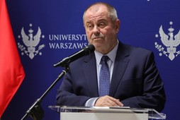 Rektor Uniwersytetu Warszawskiego prof. Alojzy Z. Nowak