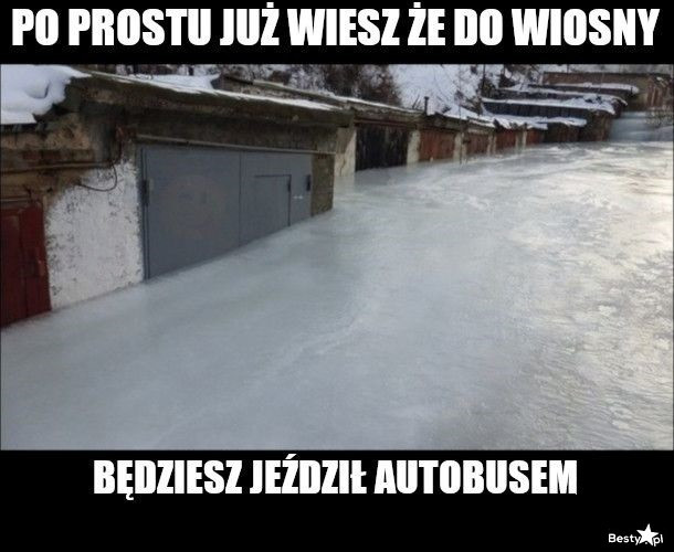 Zima nie odpuszcza. Zobacz najlepsze memy ze śniegiem w roli głównej