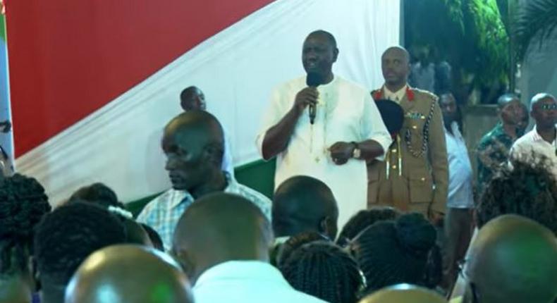 Watch President Ruto pray for Raila-led opposition