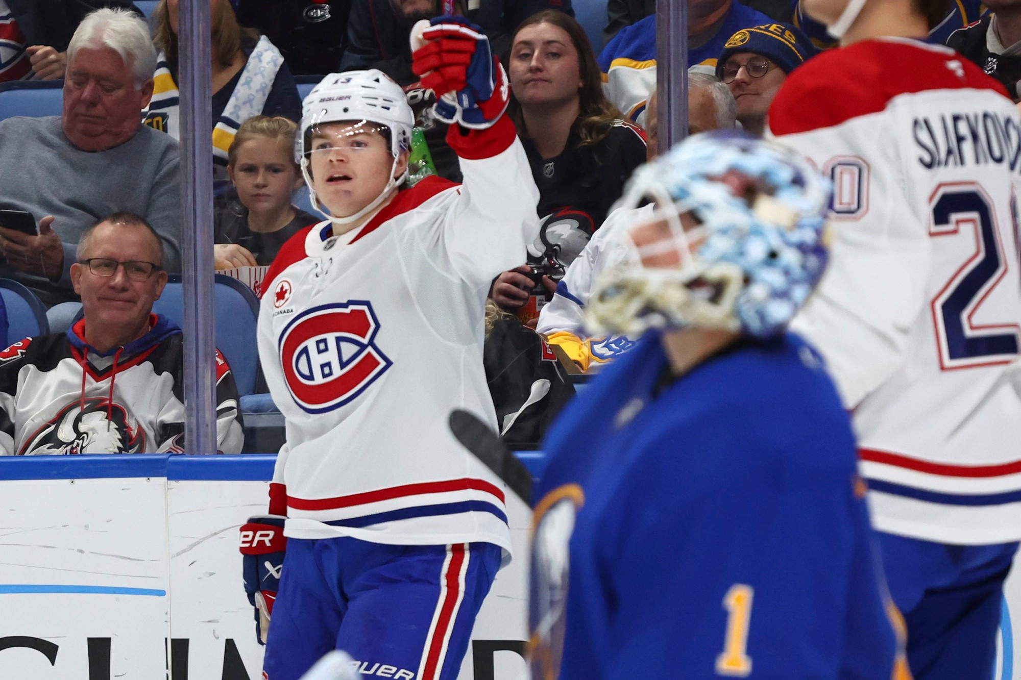 Zápas NHL: Buffalo Sabres - Montreal Canadiens.