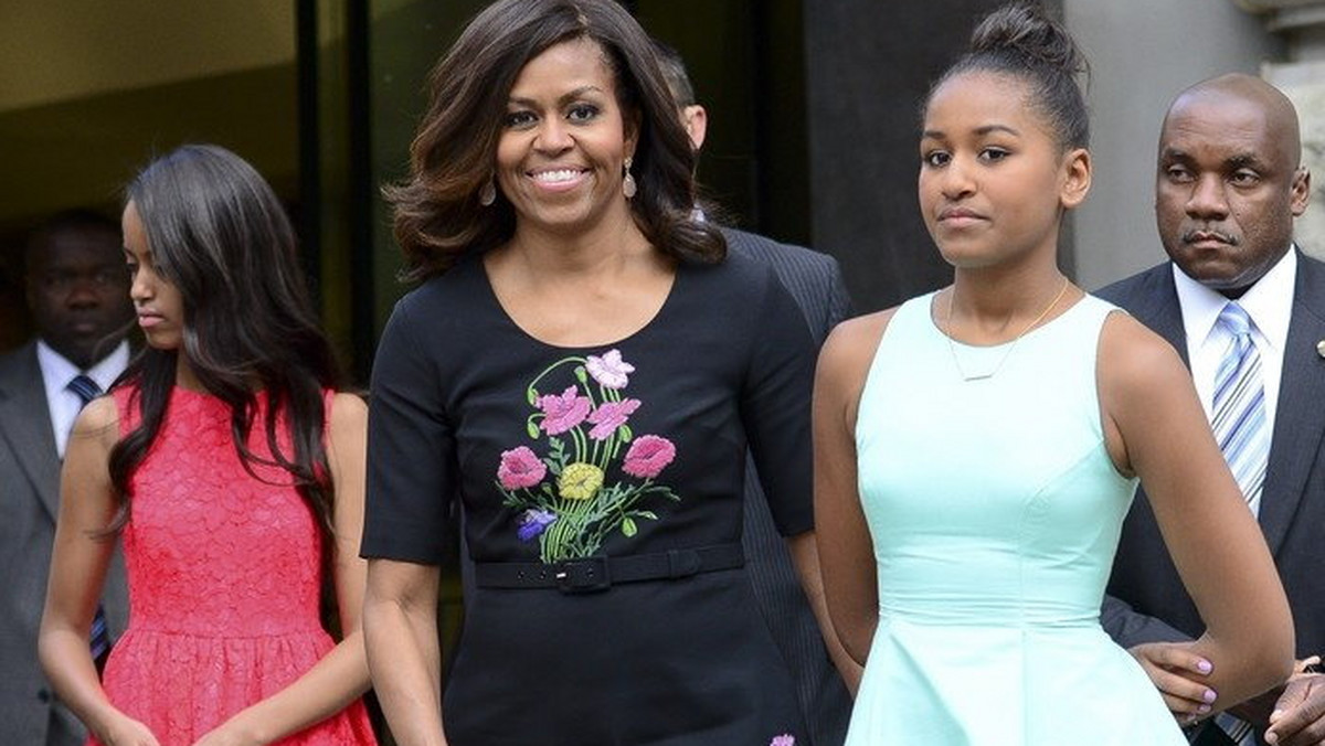 Michelle Obama z córkami w Wielkiej Brytanii