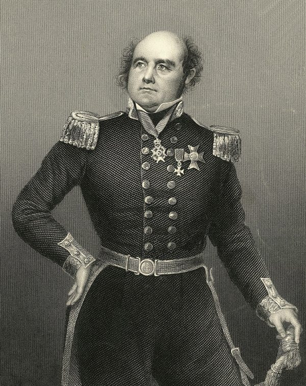 Sir John Franklin, dowódca wyprawy