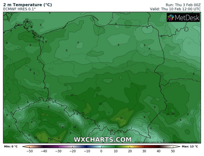 Za tydzień temperatura może przekroczyć 10 st. C!