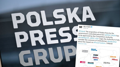 Organizacja Reporterzy bez Granic apeluje w sprawie Polska Press. "Przejęcie zagraża niezależności"