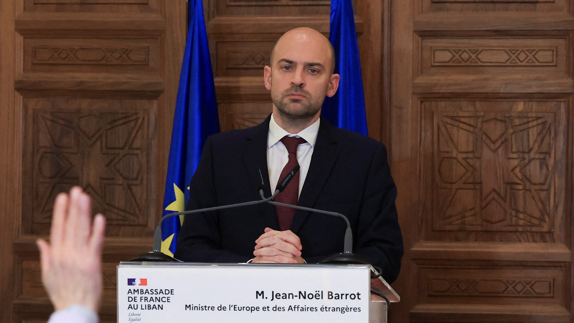 Jean-Noël Barrot v Libanone