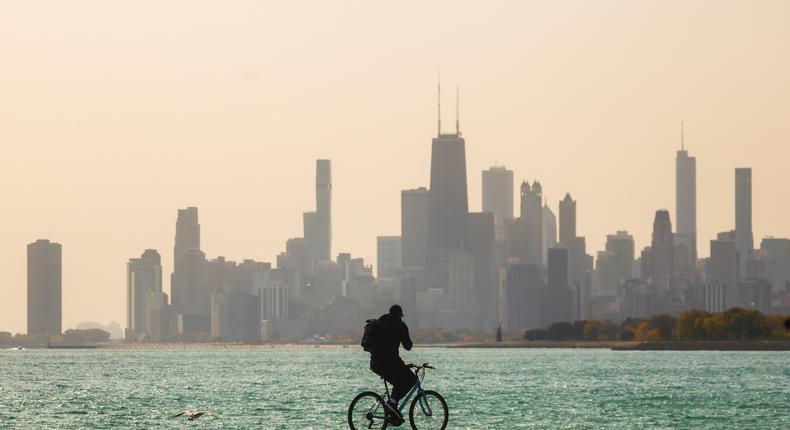 A view of the Chicago skyline.Beata Zawrzel/NurPhoto via Getty Images