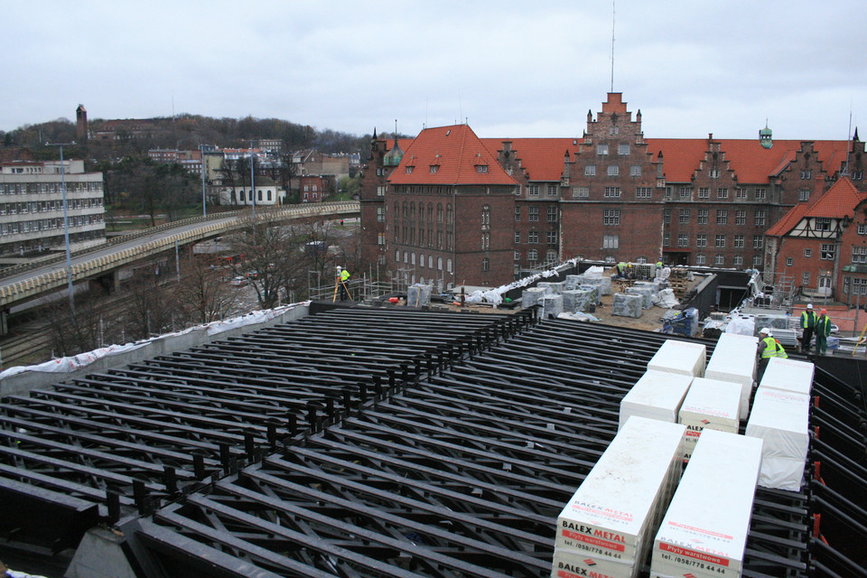 Zaglądamy za kulisy budowy Gdańskiego Teatru Szekspirowskiego