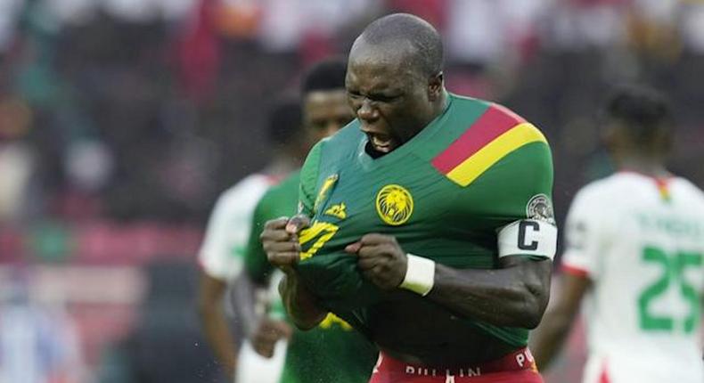 Cameroon Captain Vincent Aboubakar