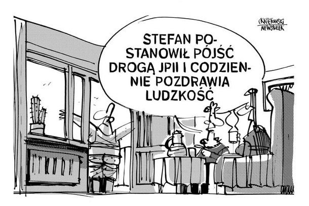 Droga JPII jan paweł ii papież krzętowski