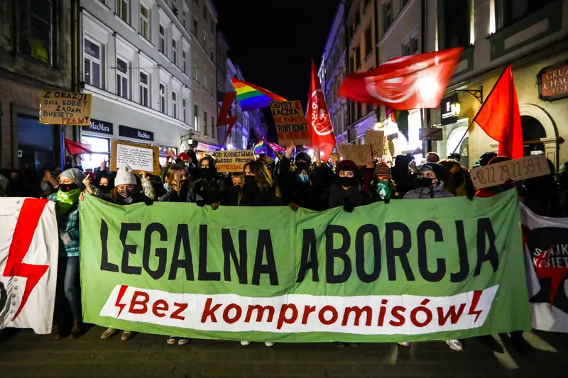 Strajk Kobiet. Legalna aborcja bez kompromisów / Beata Zawrzel, Getty Images