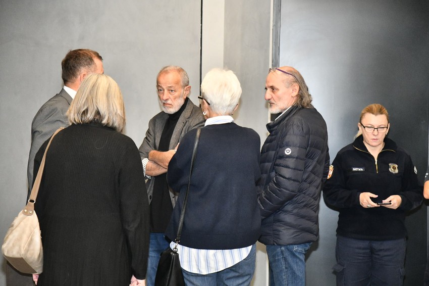 Miroslav Mika Aleksić na današnjem suđenju