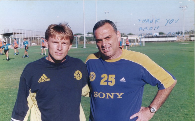 Grzegorz Wędzyński i Avram Grant 