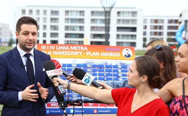 "Chciałem podjąć wielkie zobowiązanie, że jak zostanę prezydentem m.st. Warszawy, to powstańcy będą traktowani w sposób wyjątkowy, tak jaki na to już dawno zasługują" - powiedział Jaki.