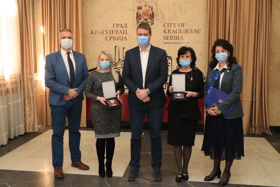 Prijem za dr Draganu Evtov i Vesnu Kazakovic