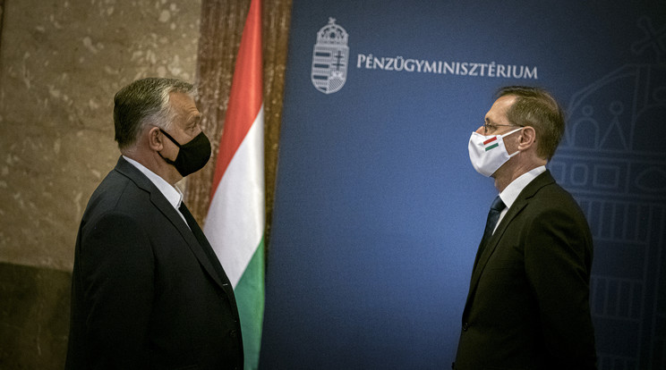 Orbán Viktor a Gazdaságvédelmi Operatív Törzs ülésén  / Fotó: MTI Miniszterelnöki Sajtóiroda Benko Vivien Cher