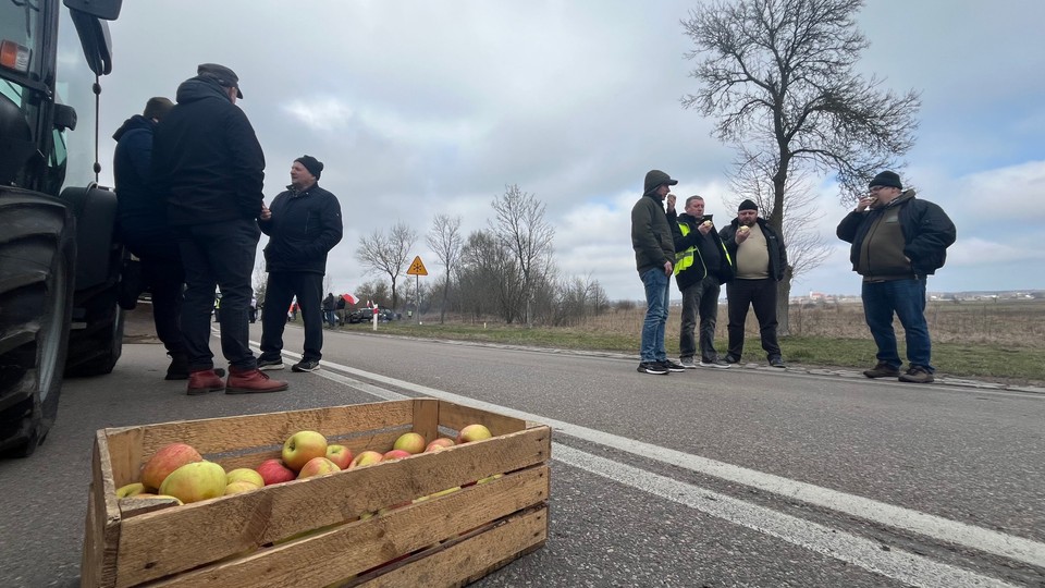 Protesty rolników pod Białymstokiem, Fasty DK65