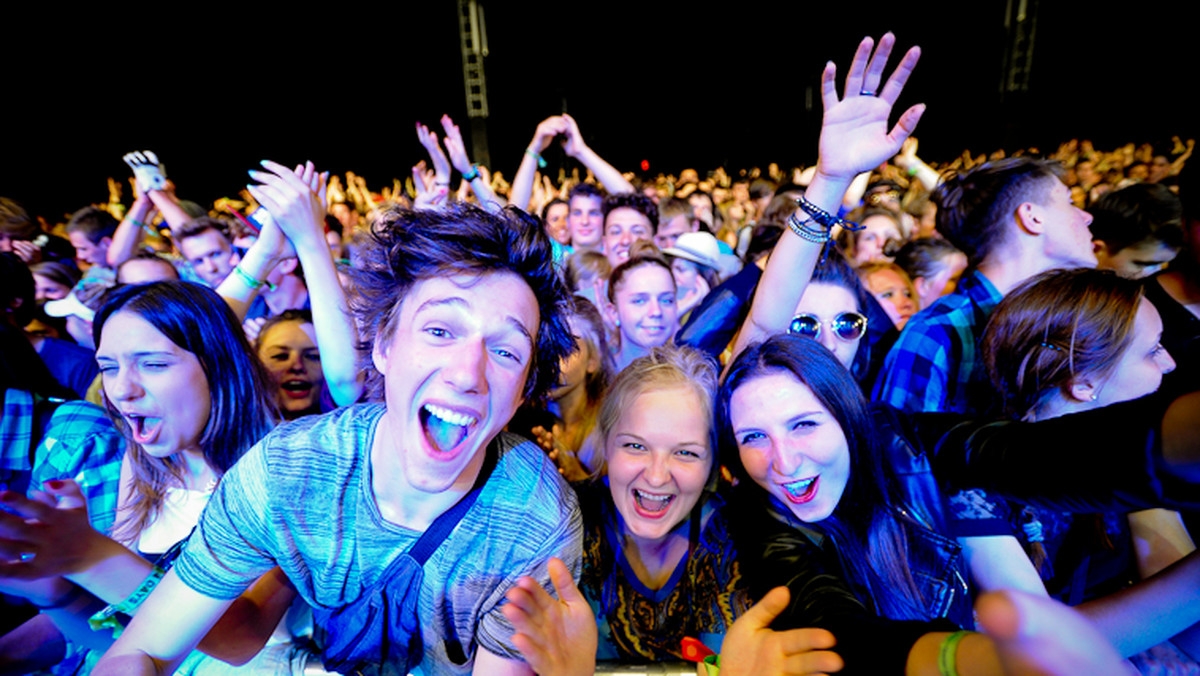 Publiczność na festiwalu Heineken Open'er (fot. Artur Rawicz / Onet)