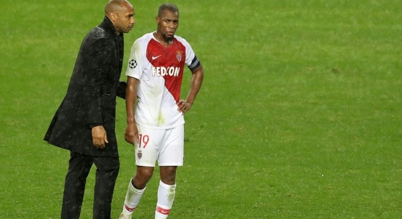 Thierry Henry is winless in five matches since taking over as Monaco boss