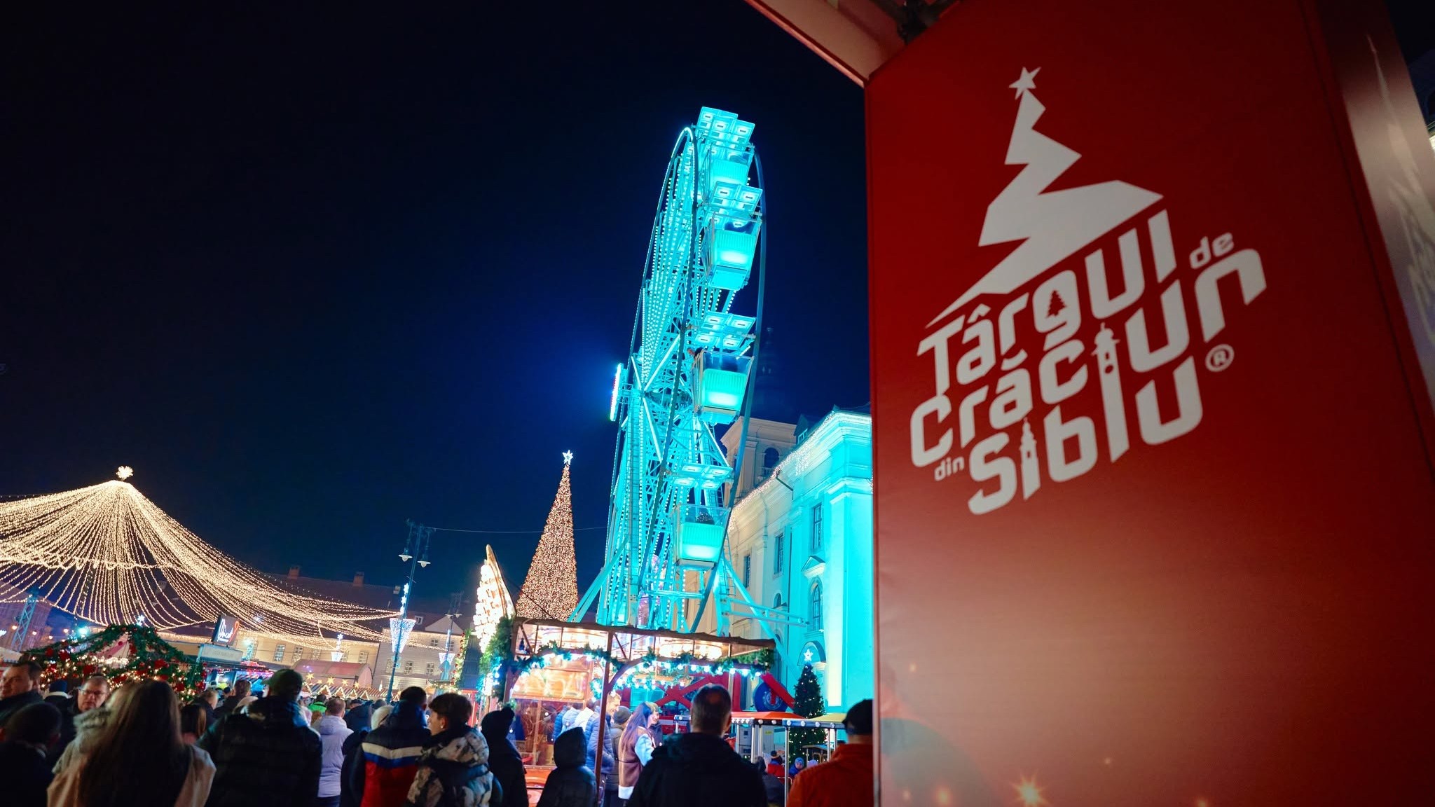Târgul de Crăciun Sibiu 2026 revine în Piața Mare cu peste 120 de expozanți și atracții pentru toate vârstele