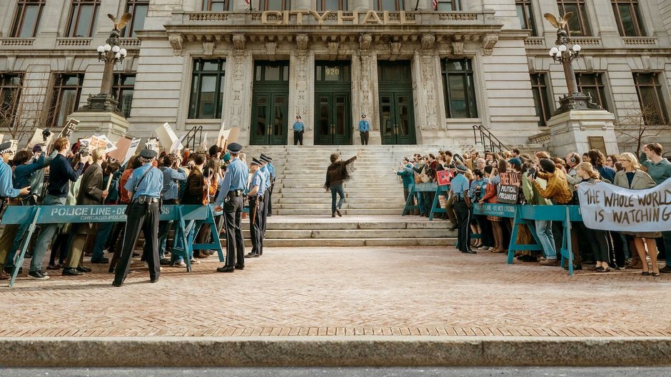 "Proces Siódemki z Chicago": kadr z filmu