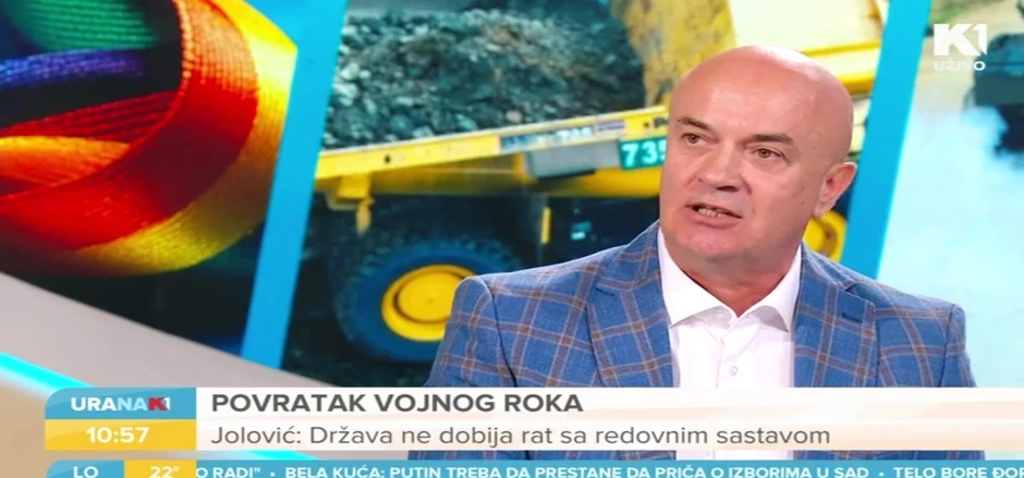 "Vojna neutralnost Srbije ne garantuje da neće biti uvučena u novi rat", stav je penzionisanog pukovnika Jolovića