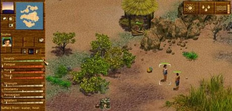 Screen z gry "Lost Island"