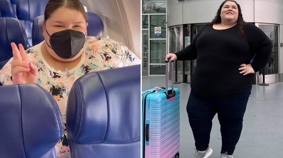 25-latka walczy o darmowe miejsca w samolocie dla otyłych