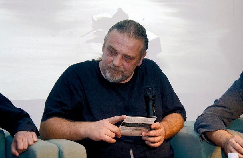 Nikola Vranjković na promociji svog albuma