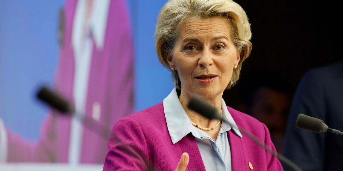 Przewodnicząca Komisji Europejskiej Ursula von der Leyen