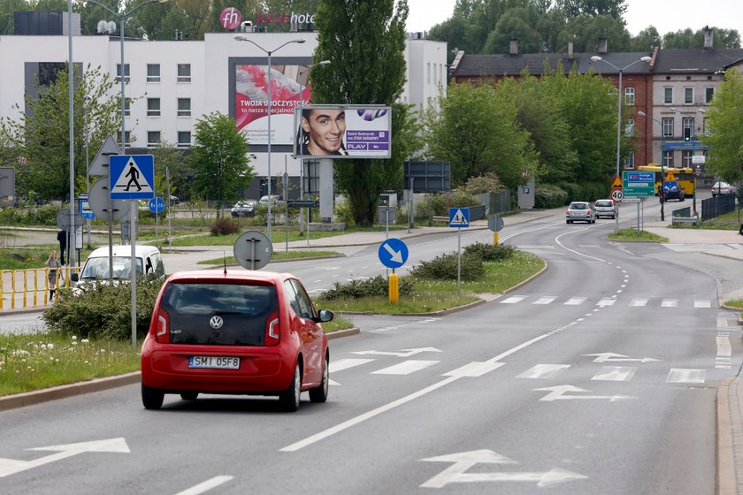 Ul. Dąbrowskiego w Chorzowie