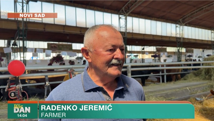 Radenko Jeremić, farmer
