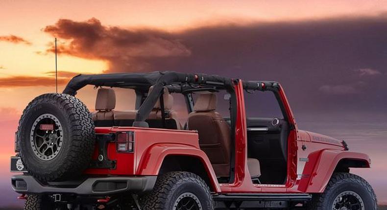 Jeep Wrangler Red Rock Concept 