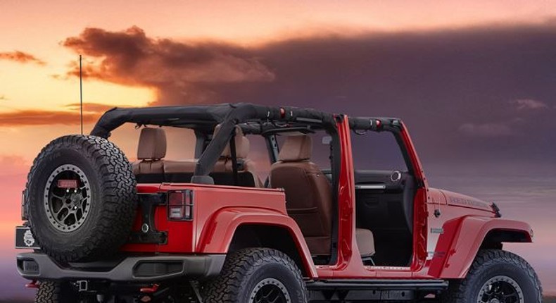 Jeep Wrangler Red Rock Concept 