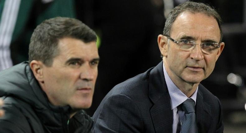 Roy Keane (left) and Martin O'Neill are linking up at Nottingham Forest