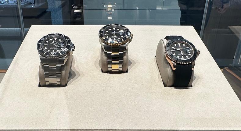 The slide in resale prices could lower retail sales of new Swiss watches by 5% through the rest of the year, Morgan Stanley estimates.Jordan Hart/BI