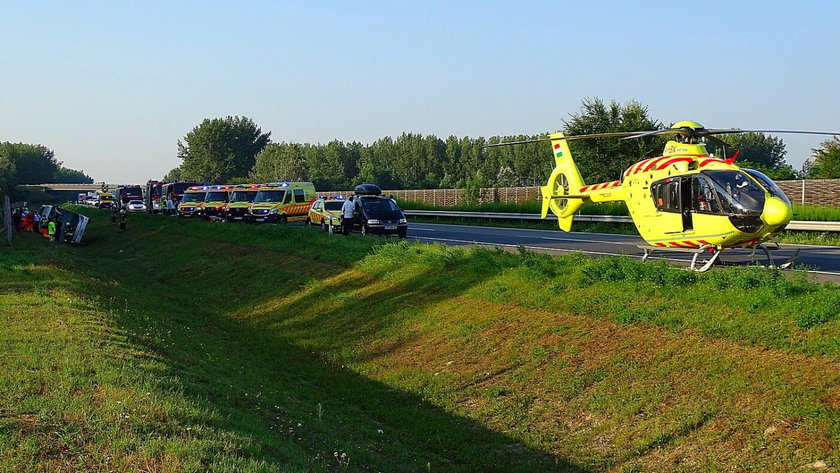 Węgry: wypadek autokaru z polskimi turystami. Nie żyje jedna osoba