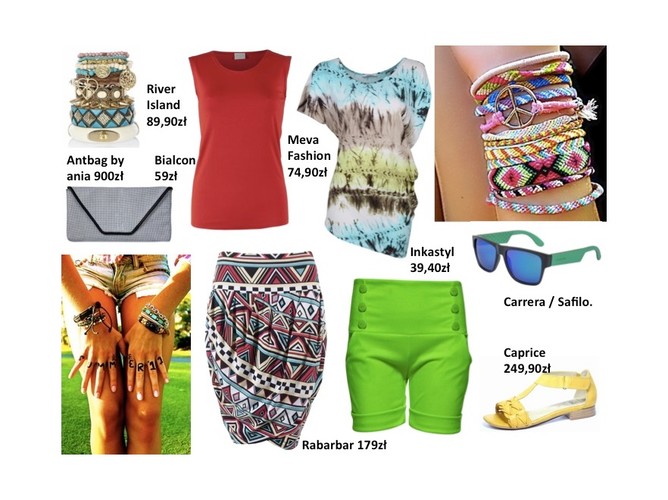 Modne stylizacje na letnie wyjazdy